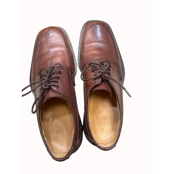 Coach J995 Malone men’s brown leather dress shoes oxfords size 7.5D SKU 4403 - Picture 8 of 15